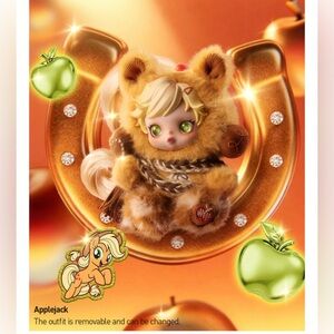 POP MART - Skullpanda x My Little Pony Plush Pendant - Applejack